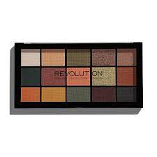 revolution reloaded eyeshadow palette color division 16 5g