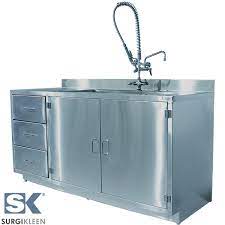 Kraus white enameled stainless steel kitchen sink. Stainless Steel Cabinets With Sinks Surgikleen Quality Stainless Steel Sinks