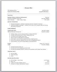 40 Sample Resume With No Work Experience College Student Resume