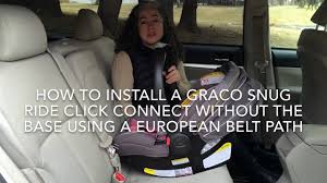 graco snug ride connect baseless