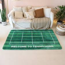 carpet tennis court rug court printed