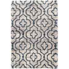 a431 chauncey ivory blue tufted rug