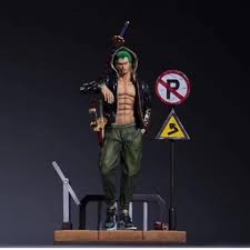 414 roronoa zoro hd wallpapers and background images. Anime One Piece Street Casual Fashion Roronoa Zoro Zorro Statue Figure Toy Hobbies Toys Toys Games On Carousell