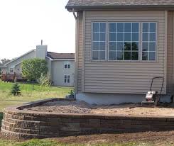 how to build a raised patio with