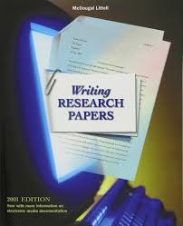 Writing a research paper is among the most challenging aspects of student life. Amazon Com Language Network Writing Research Papers Grades 9 12 9780618053247 Mcdougal Littel Books