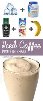 iced coffee recipe with protein to lose