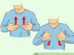 How To Sign Simple Phrases In British Sign Language 6 Steps