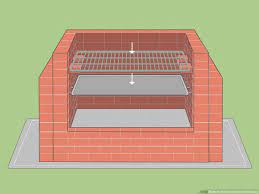 how to build an outdoor barbeque with