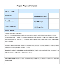Project Paper Example Of Proposal Format Writing Pdf
