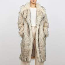 Jakke Katie Faux Fur Coat Fox
