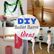 diy ballet barre ideas for dancer kids