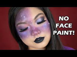 easy galaxy makeup tutorial halloween
