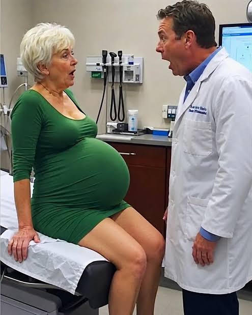 61-year-old woman who claimed to be pregnant with a 21-year-old boy is... See more 👇