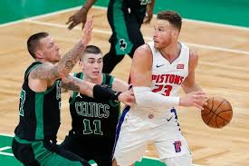Brooklyn nets forward blake griffin (2) passes as detroit pistons guard saben lee, left, guard hamidou diallo (6) and center mason plumlee (24) defend during the first half of an nba basketball. Blake Griffin Agrees To Sign With The Nets The New York Times