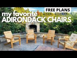 The Best Adirondack Chair Plans