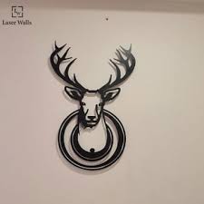 Deer Metal Art Forest Metal Art Home