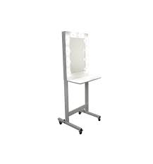mobile makeup stand with mirror