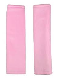 Hot Pink Seat Belt Covers Shoulder