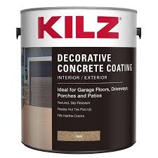 kilz decorative concrete coating gloss