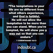 INDOUBT on X: We are most resillient to temptation when we're engaged with  God. Our endurance needs to be a source of power. If we run on empty, we've  got nothing. God