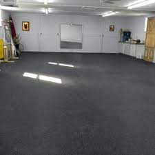 black matte gym rubber flooring service