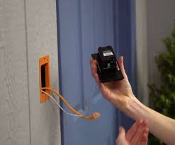 Wiring for two doors is the same as for one with the transformer hardwired to the 120 volt source from a house circuit. Byron Doorbell Wiring Diagram