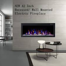 wall mounted heater electric fireplace