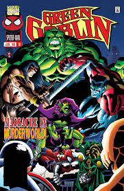 Oh god, now it's getting dark. Green Goblin Vol 1 10 Marvel Database Fandom