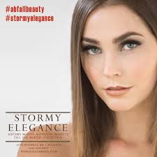 fall makeup tutorial stormy elegance
