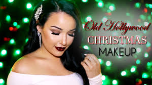 old hollywood christmas makeup tutorial