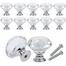 Norcks Crystal Drawer Cabinet Knobs