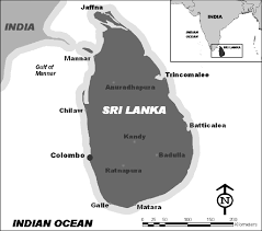 geographical location of sri lanka
