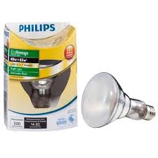 Philips Ecovantage 40w 65w Br30 Halogen Dimmable Indoor Flood Light Bulbamerica