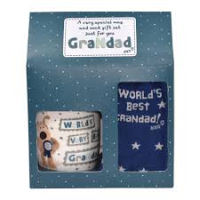 boofle grandad mug socks gift set gifts