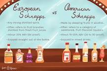 What type of alcohol is schnapps?