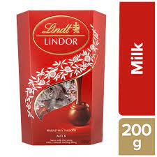 lindt chocolate lindor milk 200