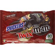 mars candy variety packaged candy