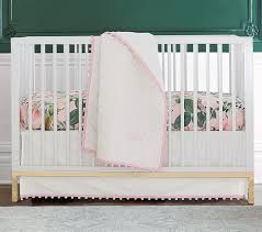 pom pom organic crib bedding sets