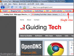 extra bookmarks toolbars in firefox