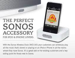 sonos wd100 wireless dock digital