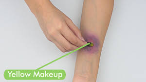 how to make a fake bruise with makeup