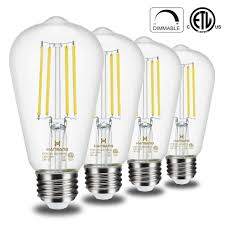 Details About Vintage Edison Led Light Bulbs Dimmable Hansang St58 4000k Daylight White