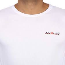 Leerooy Solid Men Round Neck White T Shirt Buy Leerooy