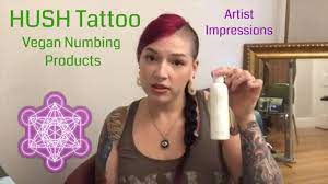 Hush tattoo numbing gel topical anesthetic formulation is arguably better than some of the numbing creams for skin needling and hair treatment. Hush Tattoo Vegan Lidocaine Numbing Product Review Artist Impressions Youtube
