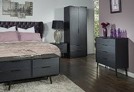 hong kong bedroom furniture black matt