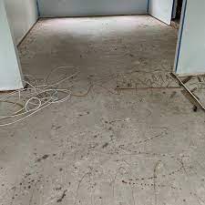 tack strip holes in concrete floors