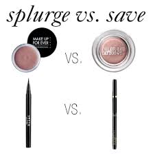 splurge vs save eyeliner and