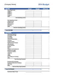 Business Budget Template Download Create Edit Fill And