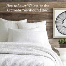 layering tips for bedding white bed