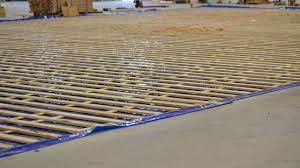 install vapor barrier on concrete floor